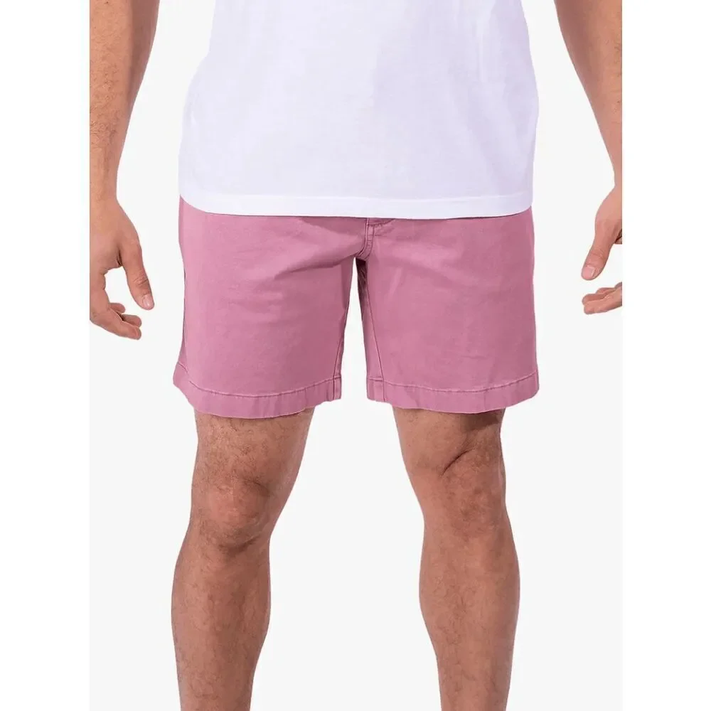 Chubbies NWT Dahlia's Original Stretch Twill Shorts Pink 7